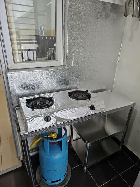 Servis Apartment untuk Disewa di Maxim Residences - Kah Hing - Kitchen - PropertyGuru.com.my