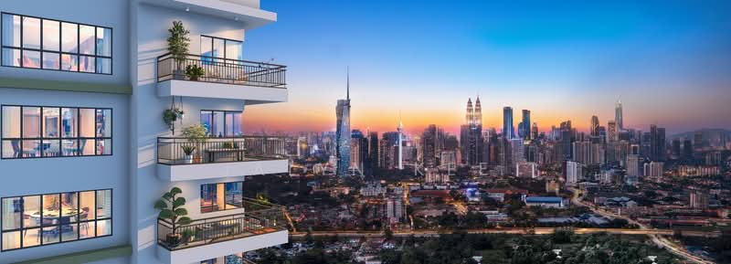 Pangsapuri untuk Dijual di Radium Adesa - Jalyn Kee - Balcony - PropertyGuru.com.my