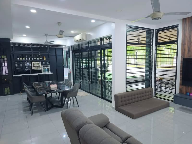 Rumah Kluster untuk Dijual di Taman Eco Cascadia (Tebrau) - Jesy Tey - Living Room - PropertyGuru.com.my