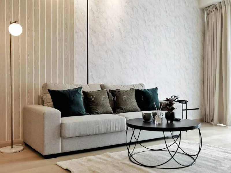 Kediaman Servis untuk Dijual di Star Residences Two - Levene Li - Living Room - PropertyGuru.com.my