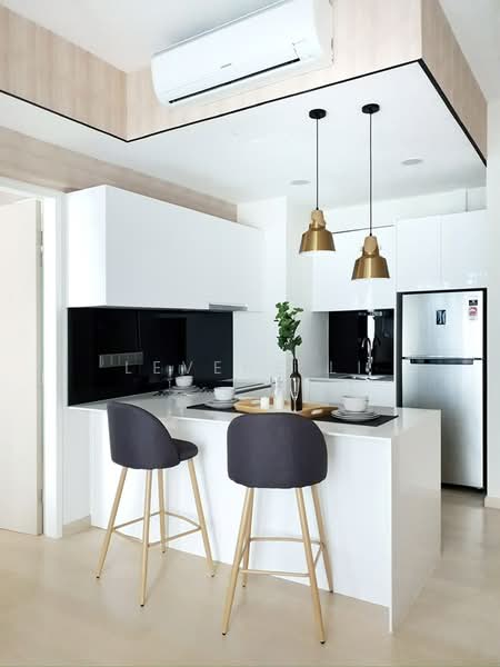 Kediaman Servis untuk Dijual di Star Residences One - Levene Li - Kitchen - PropertyGuru.com.my