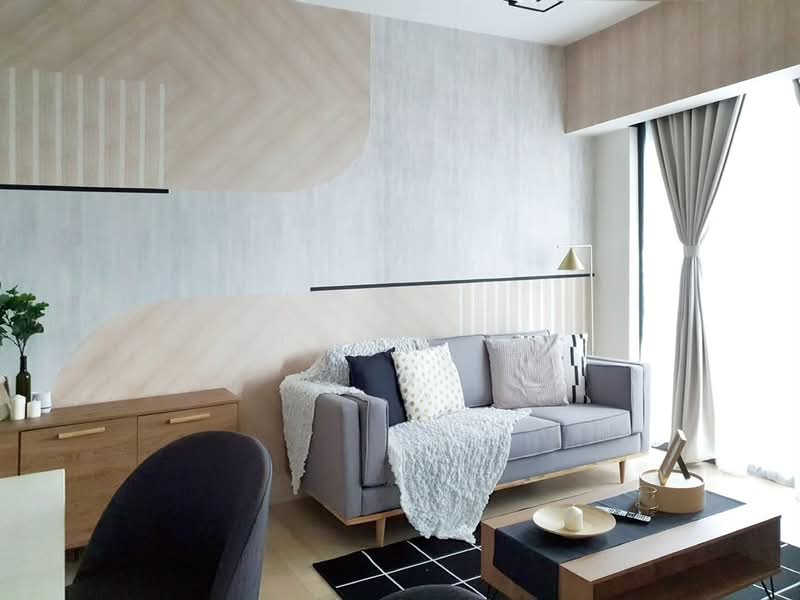 Kediaman Servis untuk Dijual di Star Residences One - Levene Li - Living Room - PropertyGuru.com.my