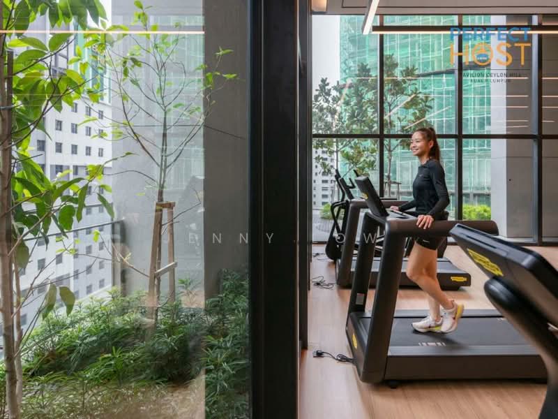 Service Residence for Rent at Pavilion Ceylon Hill - Jenny low - Gym - PropertyGuru.com.my