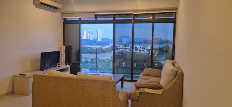 Kondominium untuk Disewa di Mirage By The Lake - Hema Muthyala - Living Room - PropertyGuru.com.my