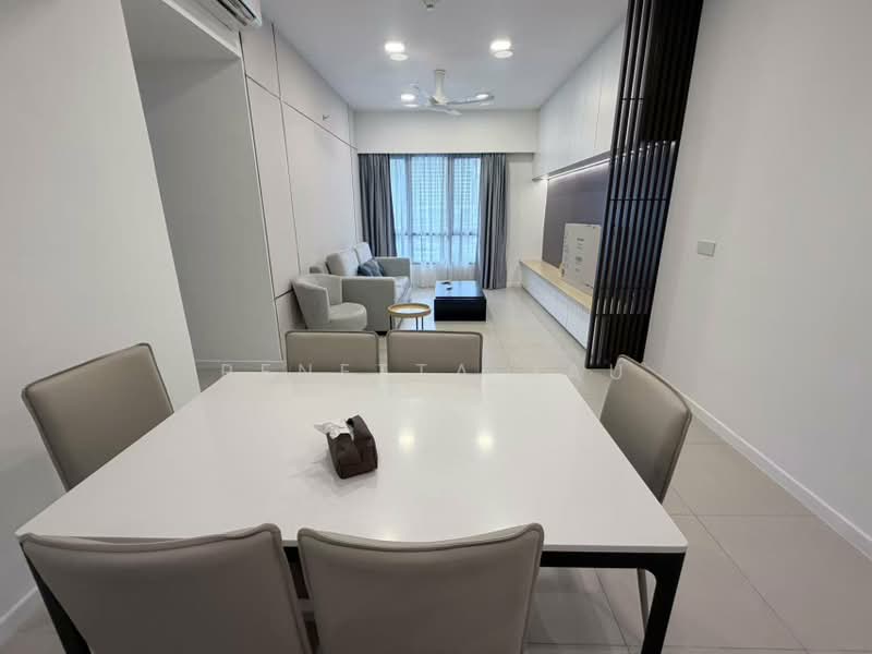 Servis Apartment untuk Disewa di Kami - Renetta Jau - Living Room - PropertyGuru.com.my