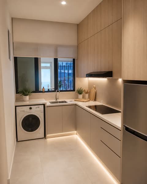 Kondominium untuk Dijual di M Aurora - Jack Lee - Kitchen - PropertyGuru.com.my