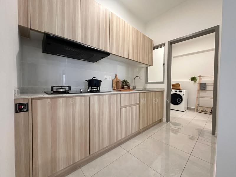 Servis Apartment untuk Dijual di Arena Residences - Angeline Wong - Kitchen - PropertyGuru.com.my