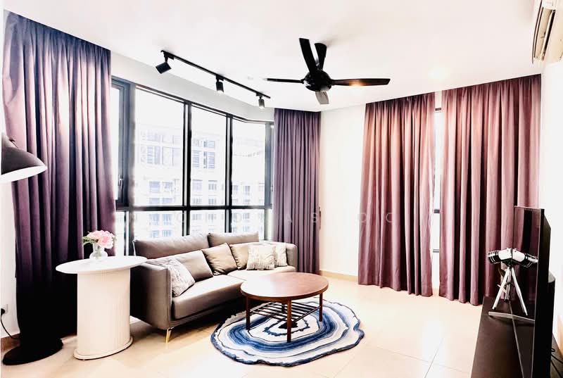 Service Residence for Rent at KL Gateway Premium Residences - Nicholas Ooi - Living Room - PropertyGuru.com.my