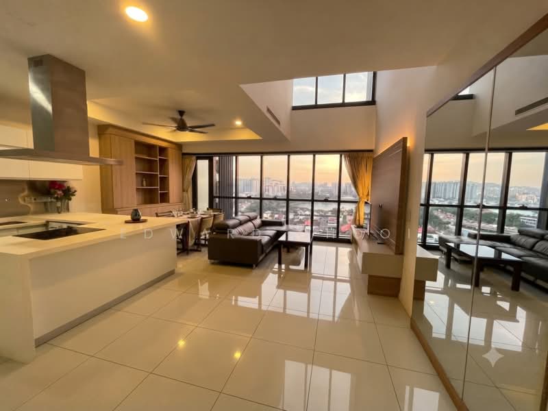 Servis Apartment untuk Dijual di M City - Edward Chooi - Living Room - PropertyGuru.com.my