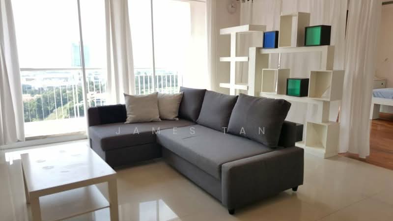 Service Residence for Rent at Ritze Perdana 2 - James Tan - Living Room - PropertyGuru.com.my