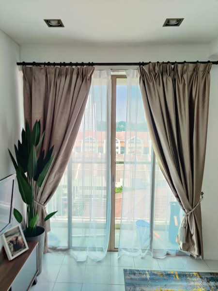 Service Residence for Rent at Ritze Perdana 1 - CS OW - Balcony - PropertyGuru.com.my