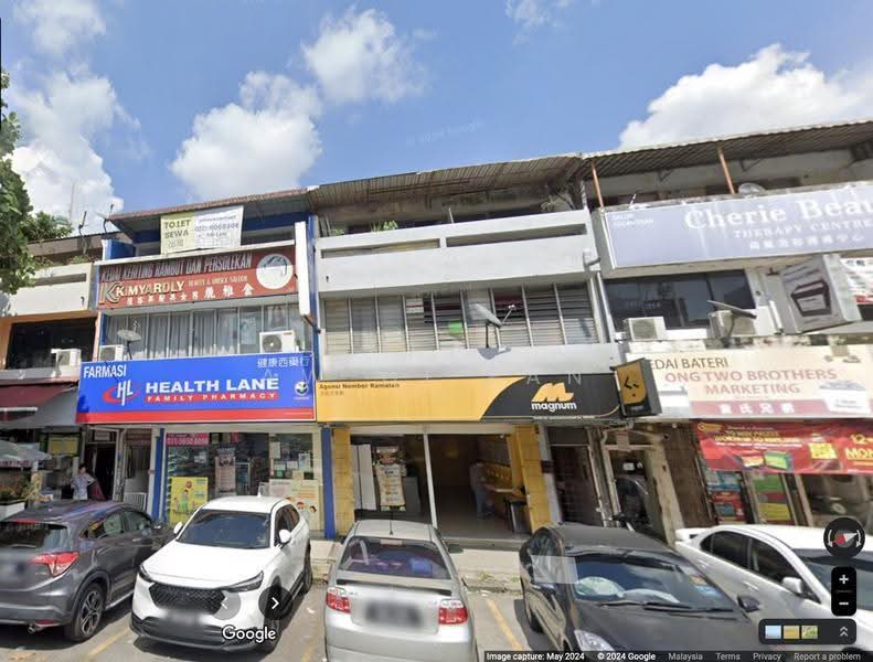 Shop for Rent in Taman Sri Rampai (Wangsa Maju) - Aw Qi Fan - Exterior - PropertyGuru.com.my