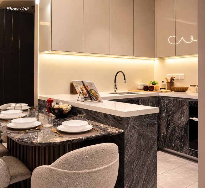 Service Residence for Sale at Binastra Cochrane - Sze Yong Yap - Kitchen - PropertyGuru.com.my