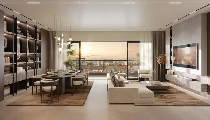 Kondominium untuk Dijual di Ayanna Resort Residences - William Chow - Living Room - PropertyGuru.com.my