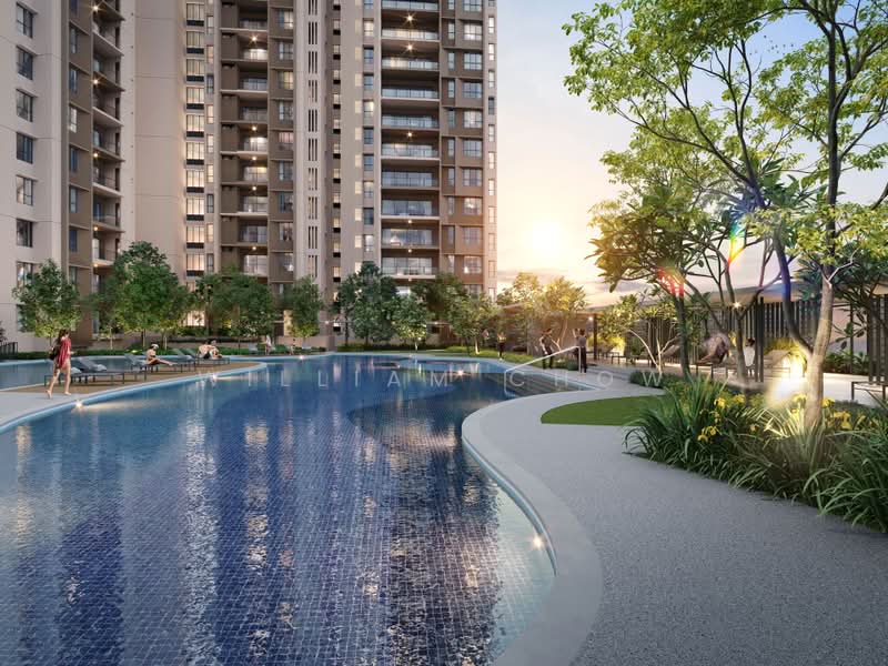 Kondominium untuk Dijual di Ayanna Resort Residences - William Chow - Pool - PropertyGuru.com.my