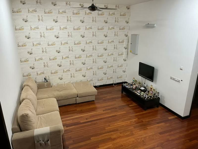 Rumah Teres 3 Tingkat untuk Dijual di Duta Villa (Setia Alam) - Kendriic Chong - Living Room - PropertyGuru.com.my