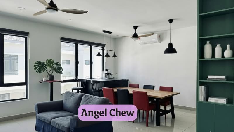 Townhouse for Rent in Bandar Cassia (Batu Kawan) - Angel Chew - Living Room - PropertyGuru.com.my