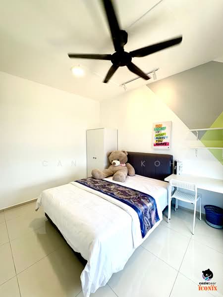 Servis Apartment untuk Disewa di Seiring Residensi - Cannon Koh - Bedroom - PropertyGuru.com.my