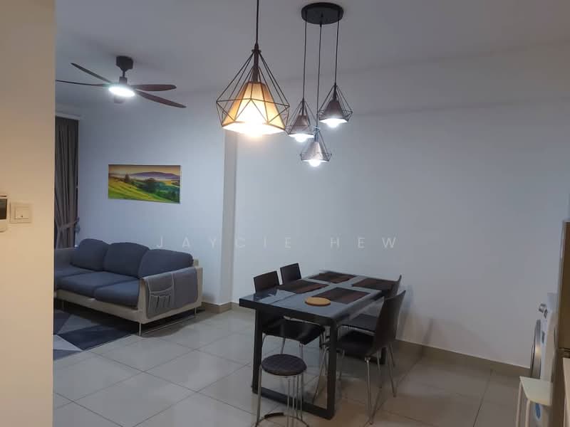 Servis Apartment untuk Disewa di Eclipse Residence @ Pan'gaea - Jaycie Hew - Living Room - PropertyGuru.com.my