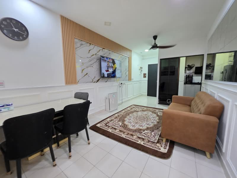 Apartment for Sale at Denai Nusantara Apartment - Justin Wong - Living Room - PropertyGuru.com.my