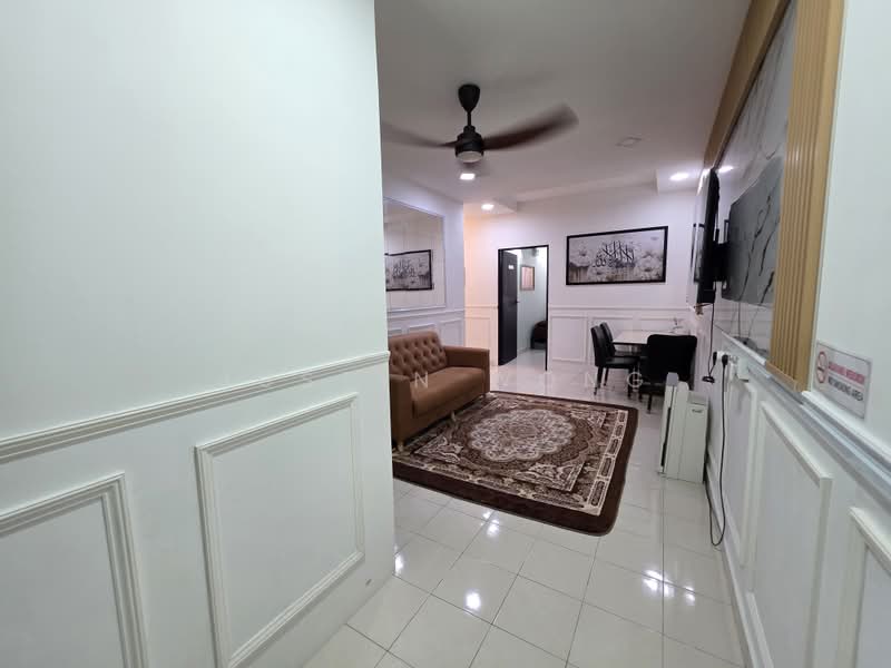 Apartment for Sale at Denai Nusantara Apartment - Justin Wong - Living Room - PropertyGuru.com.my