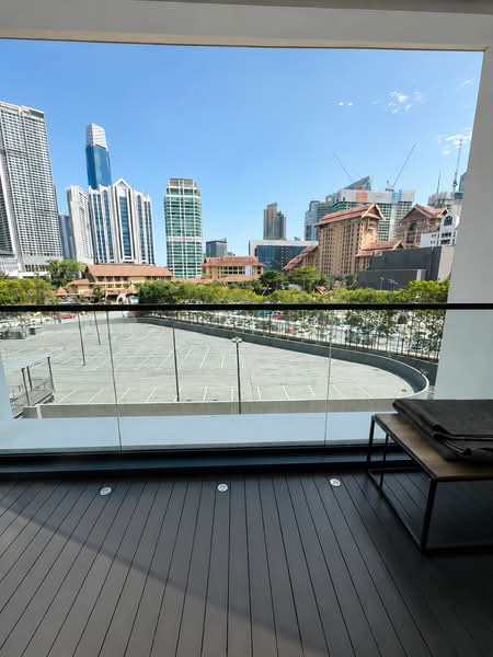 Condominium for Rent at Ampersand - TC Hoo - Balcony - PropertyGuru.com.my