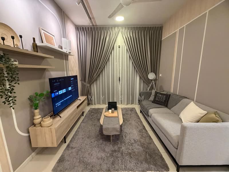Servis Apartment untuk Disewa di Sunway Geo Residence - Amy Sim - Living Room - PropertyGuru.com.my