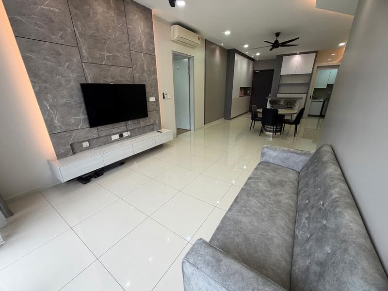 Servis Apartment untuk Disewa di Sunway Geo Residence - Amy Sim - Living Room - PropertyGuru.com.my