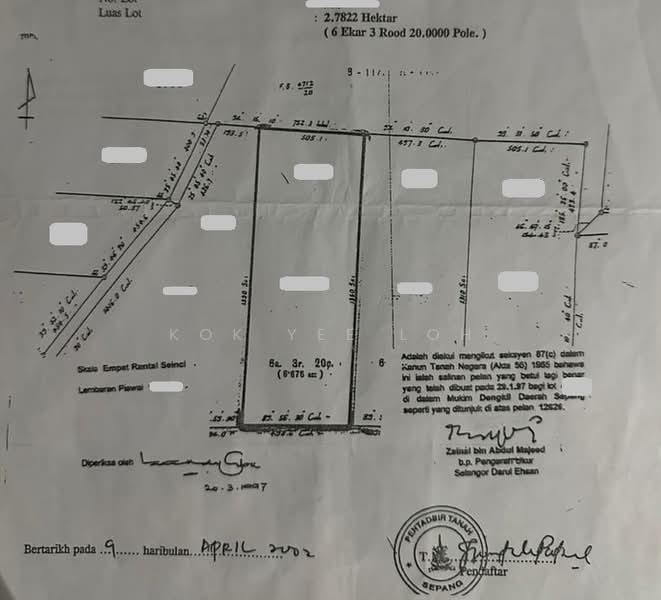 Tanah Pertanian untuk Dijual di Dengkil (Selangor) - Kok Yee Loh - PropertyGuru.com.my