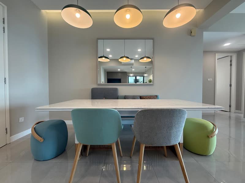 Servis Apartment untuk Disewa di Sunway Geo Residence - Amy Sim - Dining Room - PropertyGuru.com.my