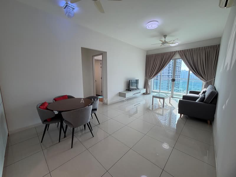 Servis Apartment untuk Disewa di Sunway Geo Residence - Amy Sim - Living Room - PropertyGuru.com.my