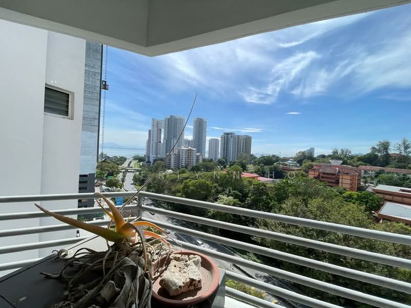 Pangsapuri untuk Dijual di Bukit Dumbar Permai - Zherlynn Ho - Balcony - PropertyGuru.com.my