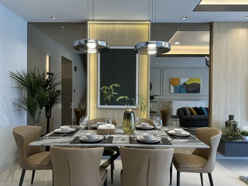 Rumah Teres 3 Tingkat untuk Dijual di Bandar Nusa Rhu (Shah Alam) - Azura Hariri - Dining Room - PropertyGuru.com.my