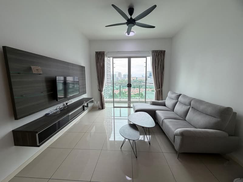 Servis Apartment untuk Disewa di Sunway Geo Residence - Amy Sim - Living Room - PropertyGuru.com.my