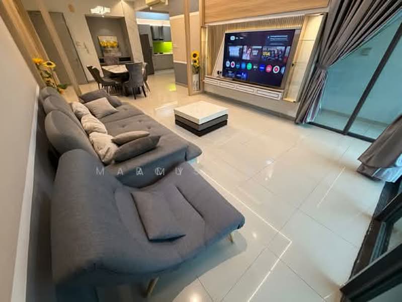 Servis Apartment untuk Disewa di Sunway Geo Residence - Amy Sim - Living Room - PropertyGuru.com.my