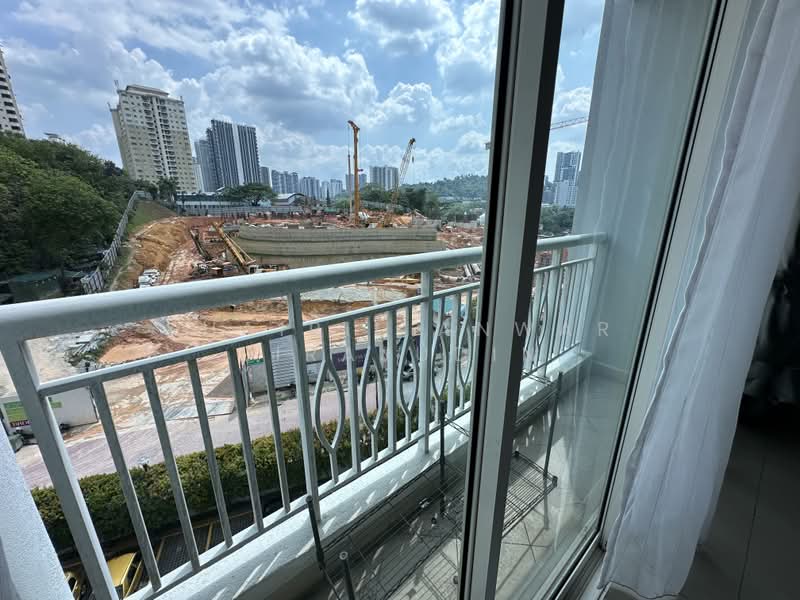Condominium for Rent at Sutramas Luxury Condominium - Khairil Anwar Sirajudin - Balcony - PropertyGuru.com.my