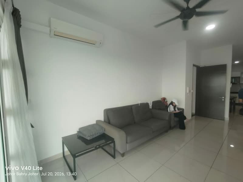 Kediaman Servis untuk Disewa di Pinnacle Tower - Gary Tu - Living Room - PropertyGuru.com.my
