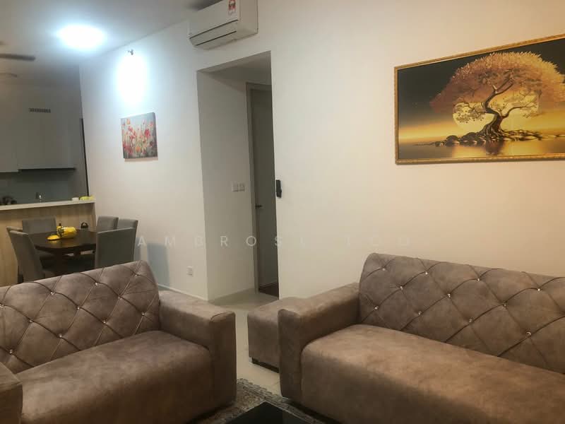 Servis Apartment untuk Disewa di Residensi Sunway Belfield - Ambrose Too - Living Room - PropertyGuru.com.my