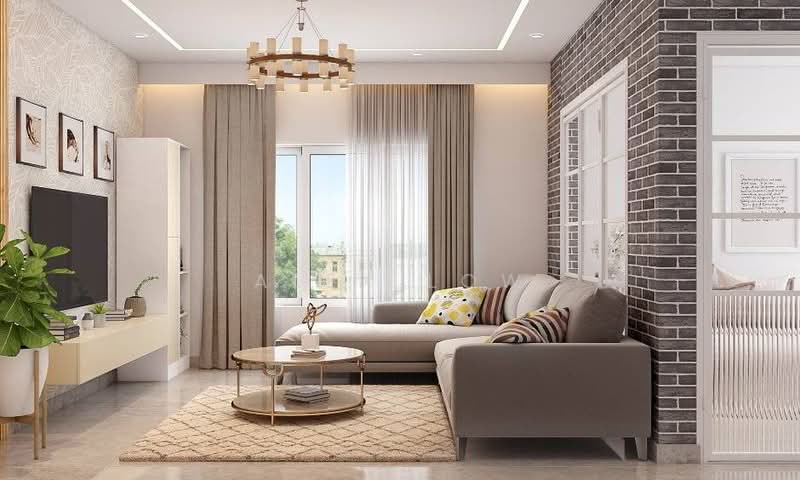 Servis Apartment untuk Disewa di Sunway Geo Residence - Alex Low - Living Room - PropertyGuru.com.my