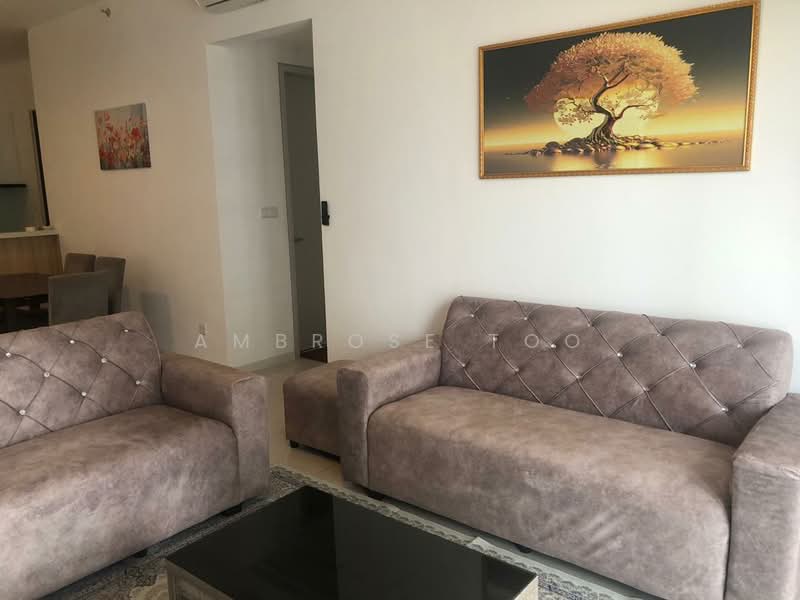 Servis Apartment untuk Disewa di Sunway Belfield - Ambrose Too - Living Room - PropertyGuru.com.my