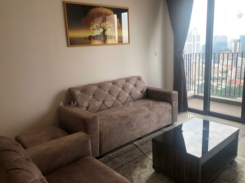 Servis Apartment untuk Disewa di Sunway Belfield - Ambrose Too - Living Room - PropertyGuru.com.my