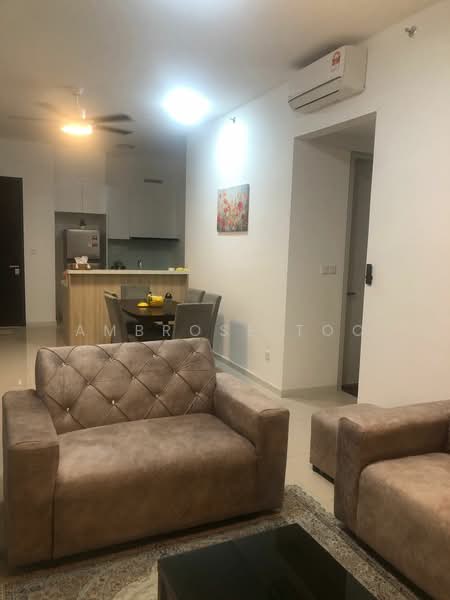 Servis Apartment untuk Disewa di Sunway Belfield - Ambrose Too - Living Room - PropertyGuru.com.my