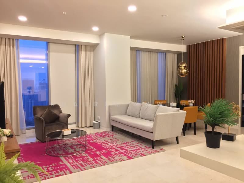 Servis Apartment untuk Dijual di Tropicana The Residences - Libby Tan - Living Room - PropertyGuru.com.my