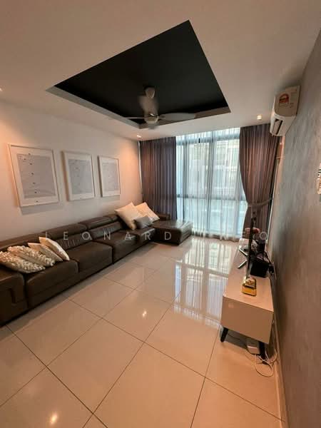 Service Residence for Rent at H2O Residences - Leonard Tneo - Living Room - PropertyGuru.com.my