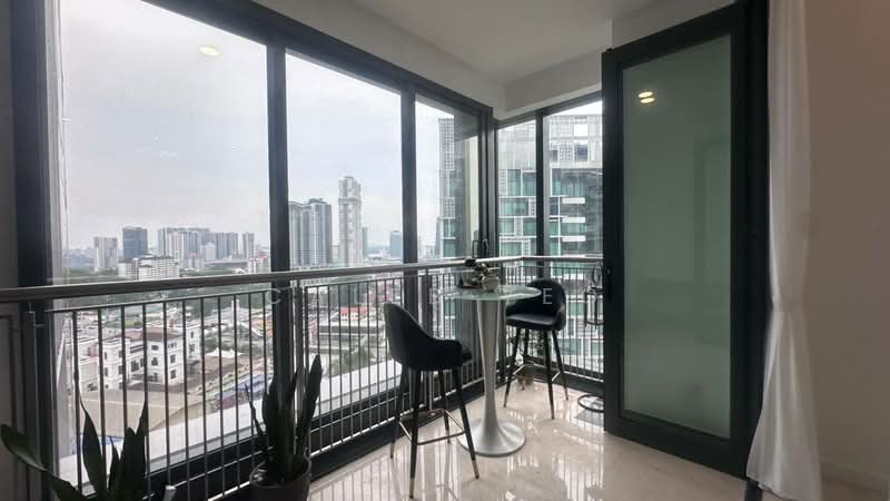 Service Residence for Rent at The Astaka @ 1 Bukit Senyum - Caleb Yeo - Balcony - PropertyGuru.com.my