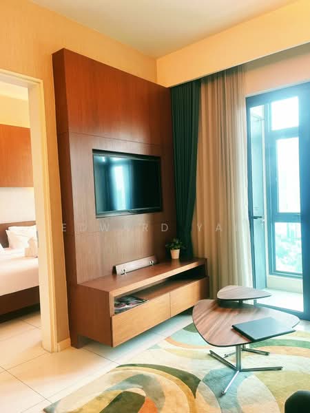 Service Residence for Rent at Tribeca - Edward Yap - Living Room - PropertyGuru.com.my