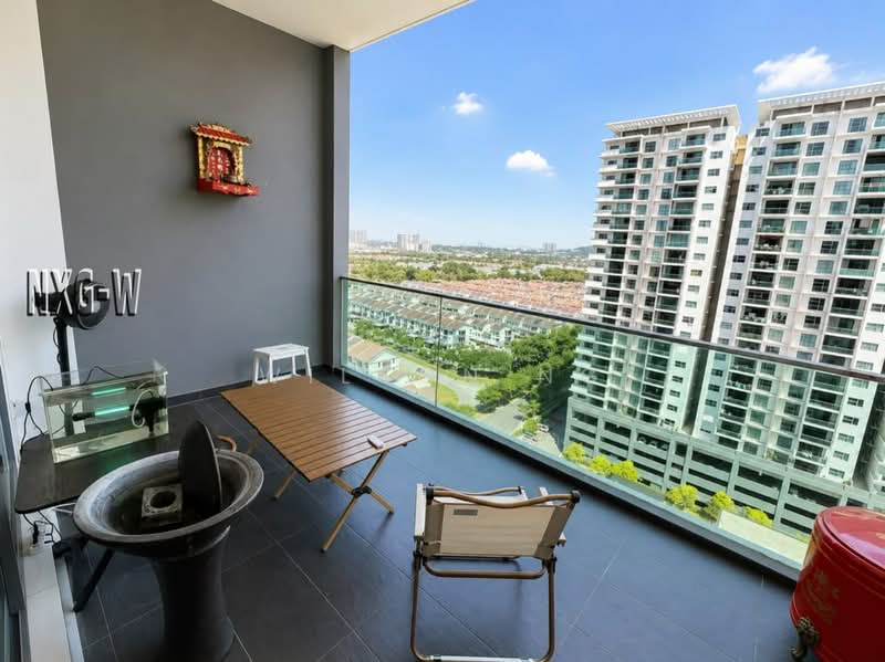 Kondominium untuk Dijual di X2 Residency - Wilson Ng - Balcony - PropertyGuru.com.my