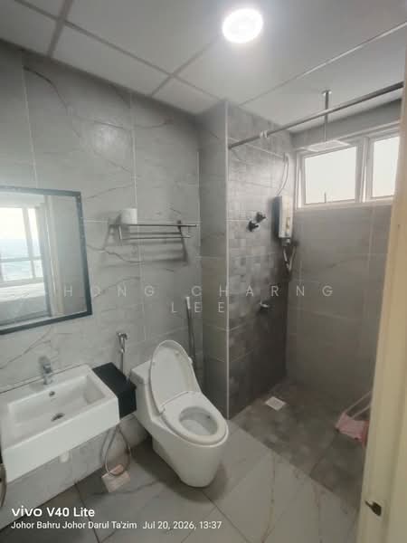 Servis Apartment untuk Disewa di Pinnacle Tower - Hong Charng Lee - Bathroom - PropertyGuru.com.my