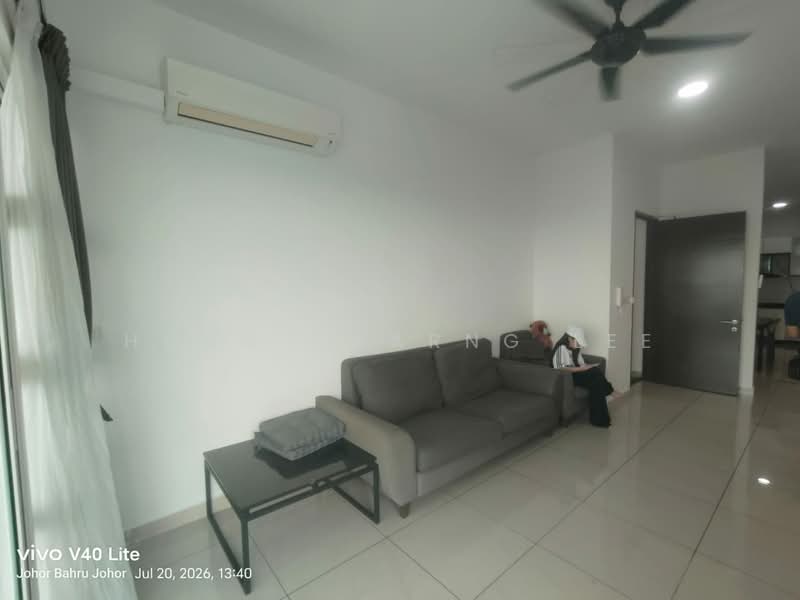 Servis Apartment untuk Disewa di Pinnacle Tower - Hong Charng Lee - Living Room - PropertyGuru.com.my