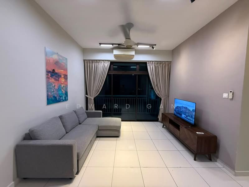 Servis Apartment untuk Disewa di Sky Gardens Residences - Edward Gan - Living Room - PropertyGuru.com.my